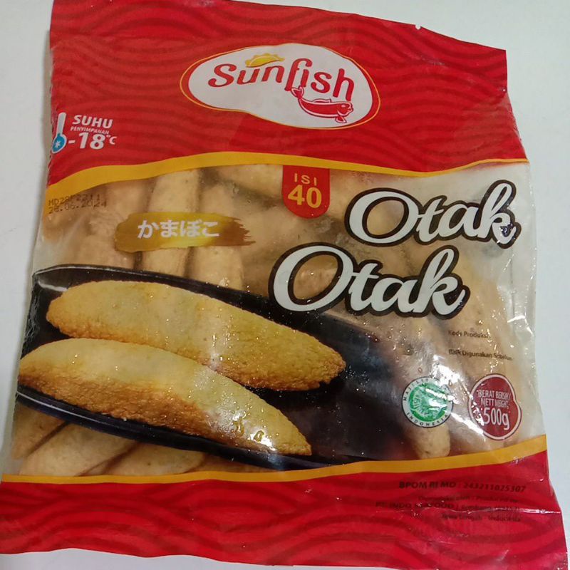 

OTAK-OTAK IKAN SUNFISH 500 GR ISI 40 PCS