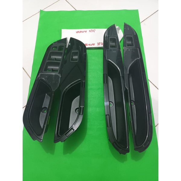 cover panel saklar power window pintu xpander livina new HITAM GLOSSY ORIGINAL