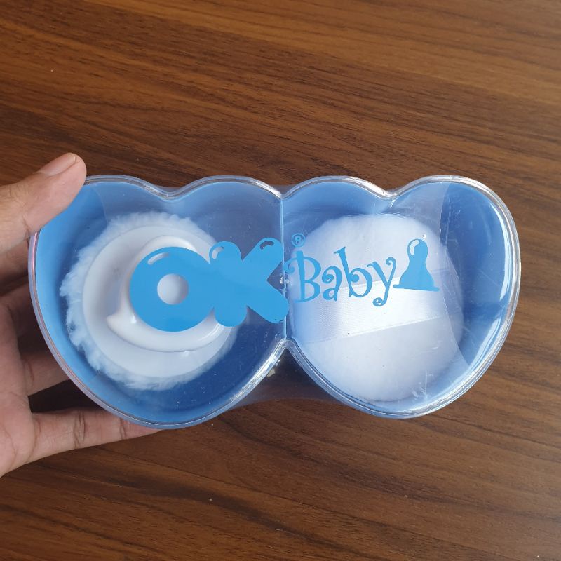 Powder Case Tempat Bedak Dodo | Kiddy isi 2 With Puff | Model LOVE Double Tempat Bedak | Dodo | Kiddy 2 in 1