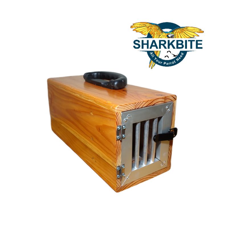 Box Kayu Free Fly Travel Box Burung FF Ukuran Medium Nuri SC IRN Betet