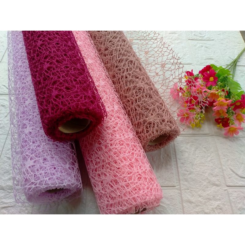 

KERTAS JARING BUKET /FLOWER WRAPPING KOREAN NET PREMIUM