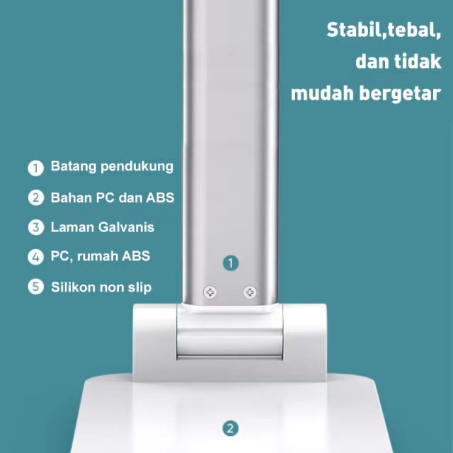 [OL] STAND FOLDING HP HOLDER // HOLDER HP STANDING STAINLESS STEEL