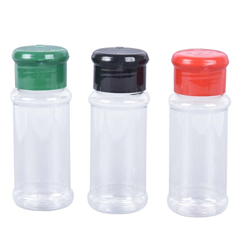 5pcs Botol Shaker Bumbu Garam Lada Cuka Bbq Bahan Plastik Untuk Rumah