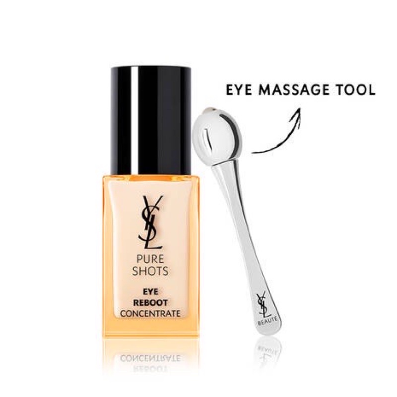 YSL Pure Shots Eye Reboot Concentrate 20ml Free Applicator