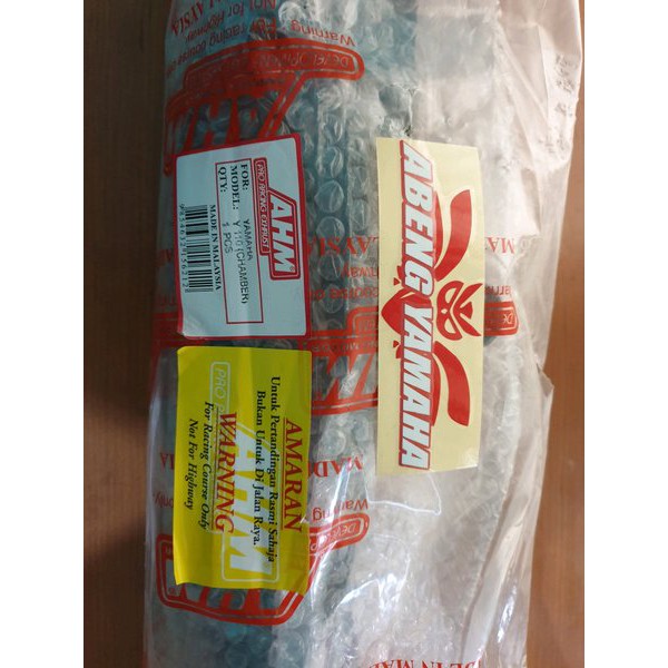 F1 ZR Knalpot Chamber Racing AHM Original Malaysia