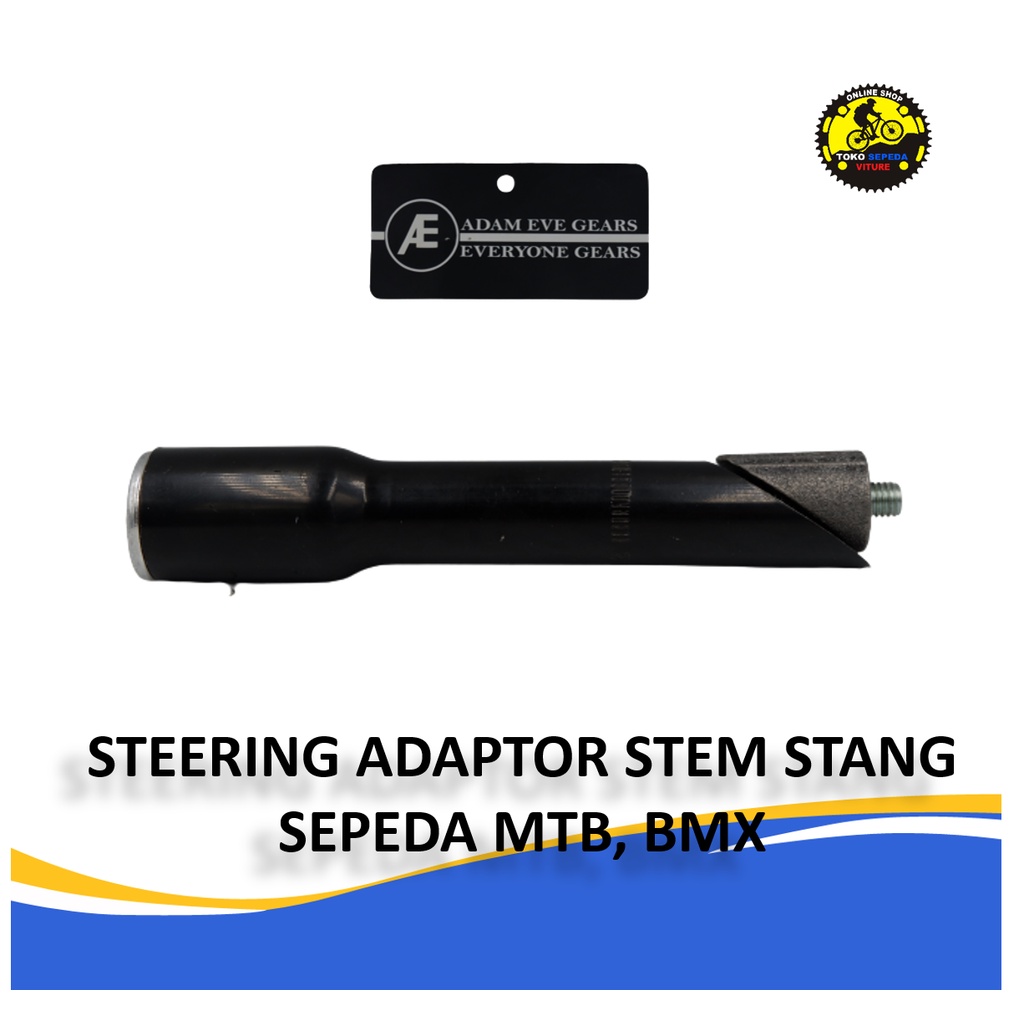 ADAMEVE STEERING ADAPTOR STEM STANG SEPEDA MTB, Federal