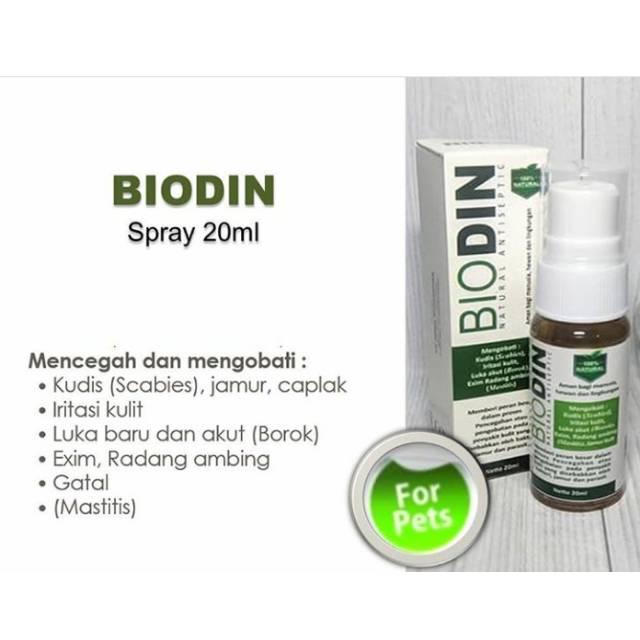 Biodin spray 20ml