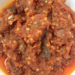 

sambal ikan peda pedas home made