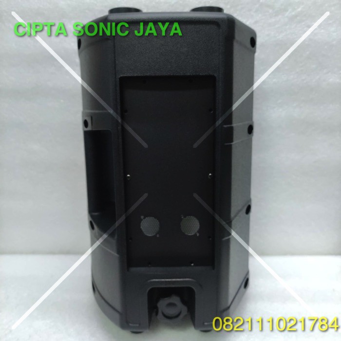 (JUAL 2 BUAH) box speaker monitor fiber plastik 8 inch model huper atau mackie