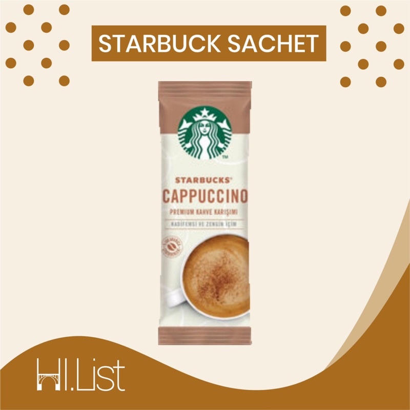 

STARBUCK SACHET IMPORT SUPLIER TANGAN PERTAMA