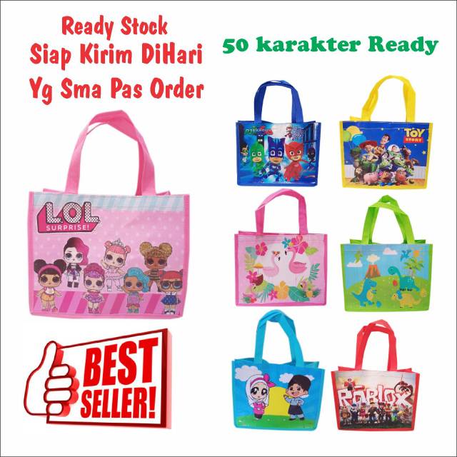 

FLASH SALE tas ulang tahun tas ultah souvenir goodie bag