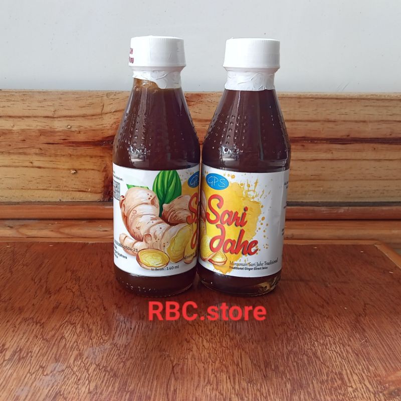 

GPS SARI JAHE SIRUP 140ml original homemade/Sari Jahe homemade/minuman berkhasiat/jahe merah