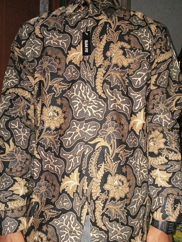 Tunik Batik Traditional Butik Zipper Depan -atasan Batik - Batik Modern