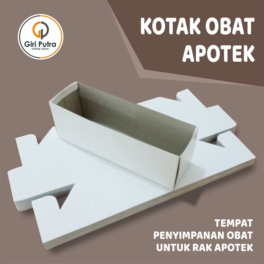 

Kotak Penyimpanan Obat ukuran 25 x 7,5 x 8,5 / Kotak Obat Apotek