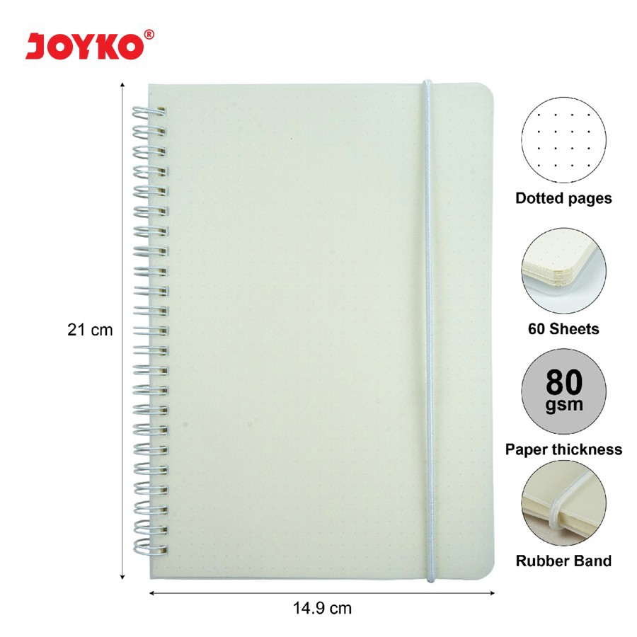 Dotted Notebook Diary Agenda Buku Catatan Titik-Titik Joyko NB-700