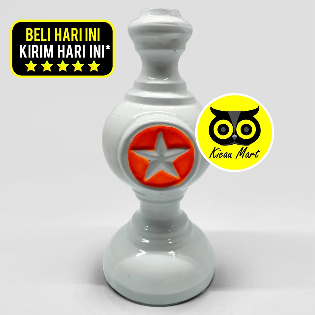 PION SANGKAR LOVEBIRD MOTIF BINTANG PUTIH PION KANDANG BURUNG LOVE BIRD LB BULAT BESI KAPSUL PIONBW