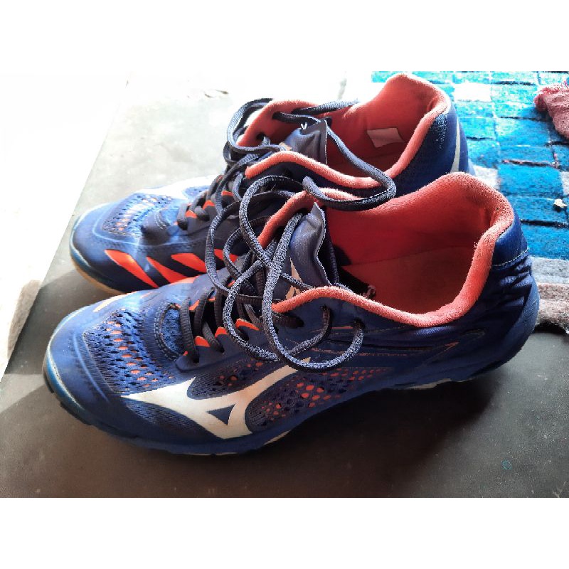 Mizuno Wlz5 biru dan Hitam, 2 in 1