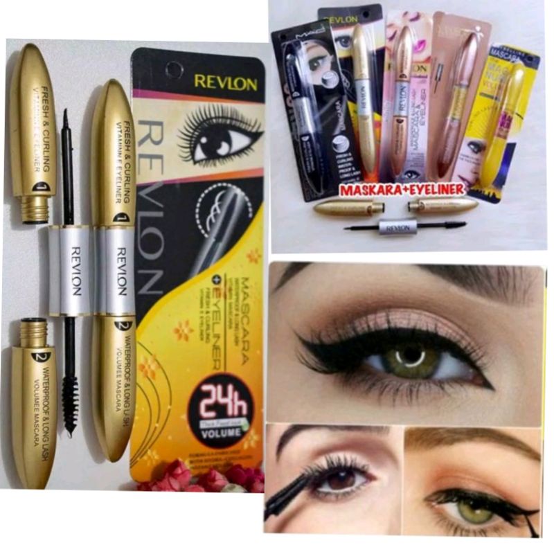MASCARA EYELINER 2IN1PAPAN