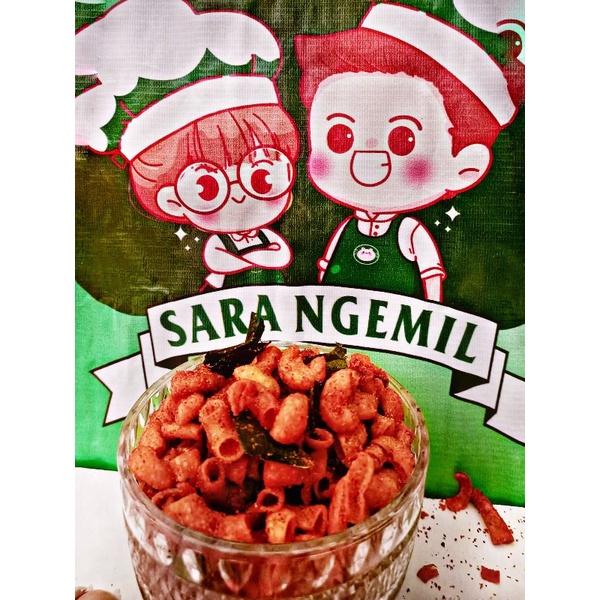

Makaroni viral daun jeruk kemasan 75 gr || makaroni daun jeruk