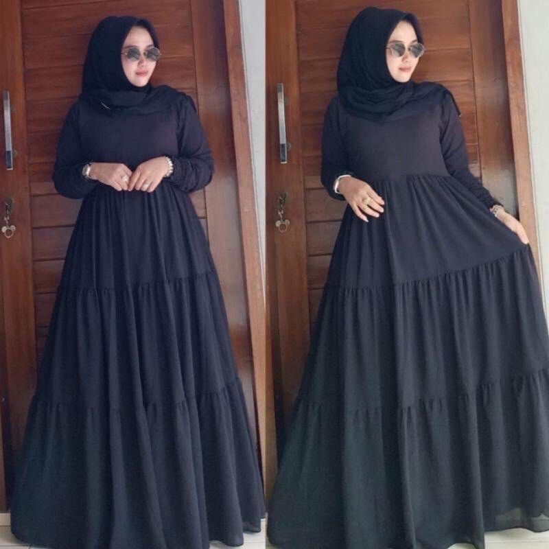 HANUM DRES/DRES RAYON POLOS/GAMIS RAYON BUSUI