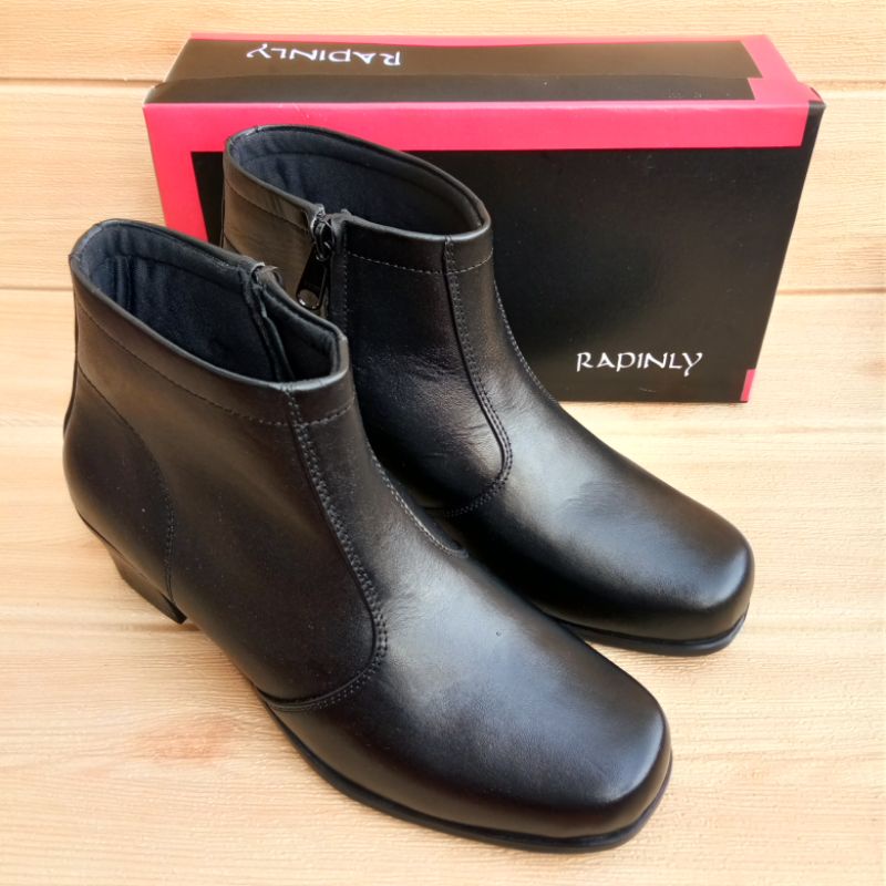 Sepatu Pantofel Boots Wanita Kulit Size 36 sampai 43