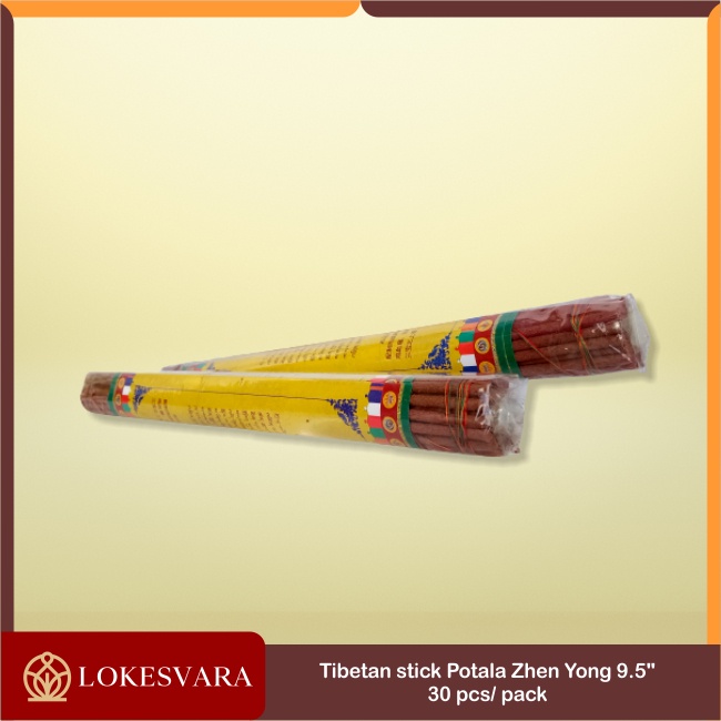 Dupa Hio Wangi Harum Herbal Tibetan Stick Potala Zhen Yong 9.5&quot; 30pcs