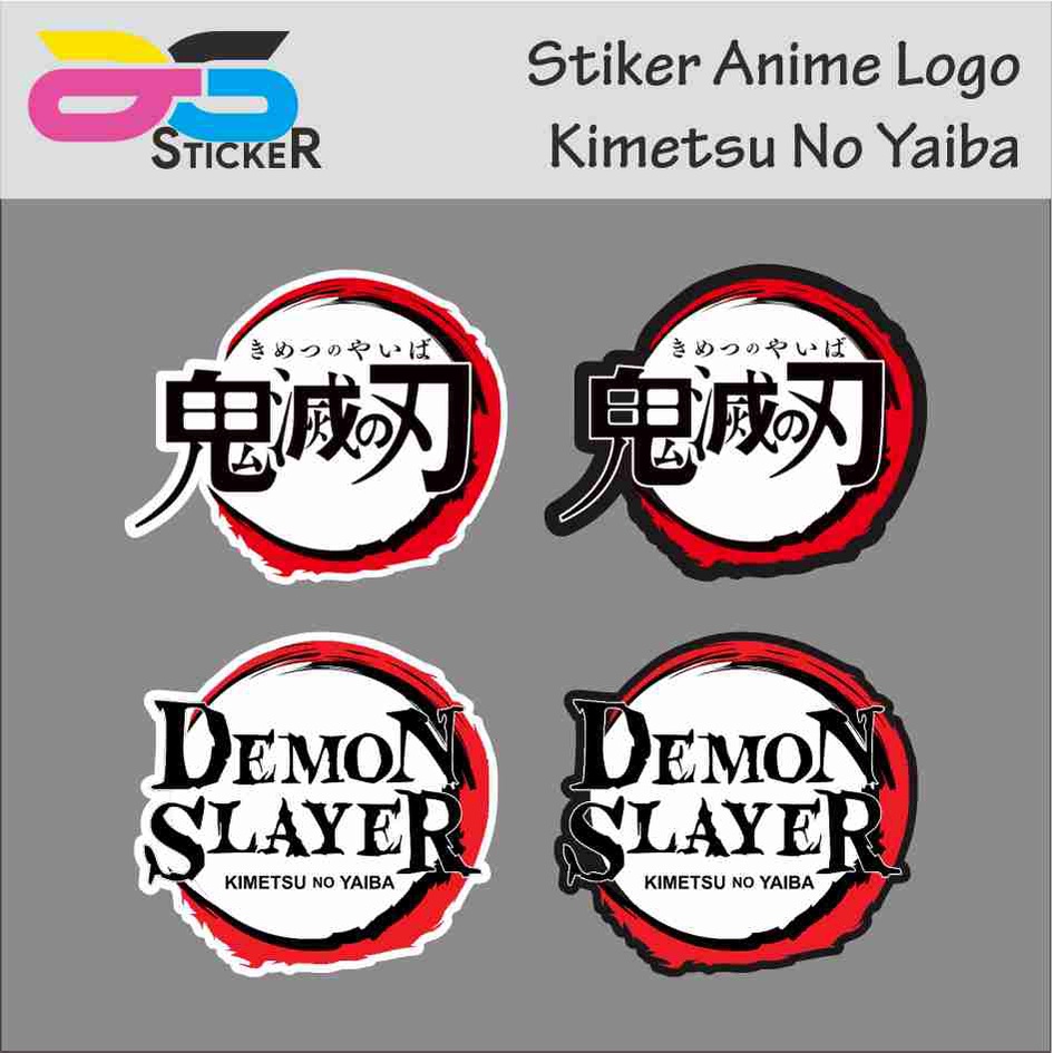 

Sticker - Stiker Kimetsu No Yaiba -Demon Slayer- Logo