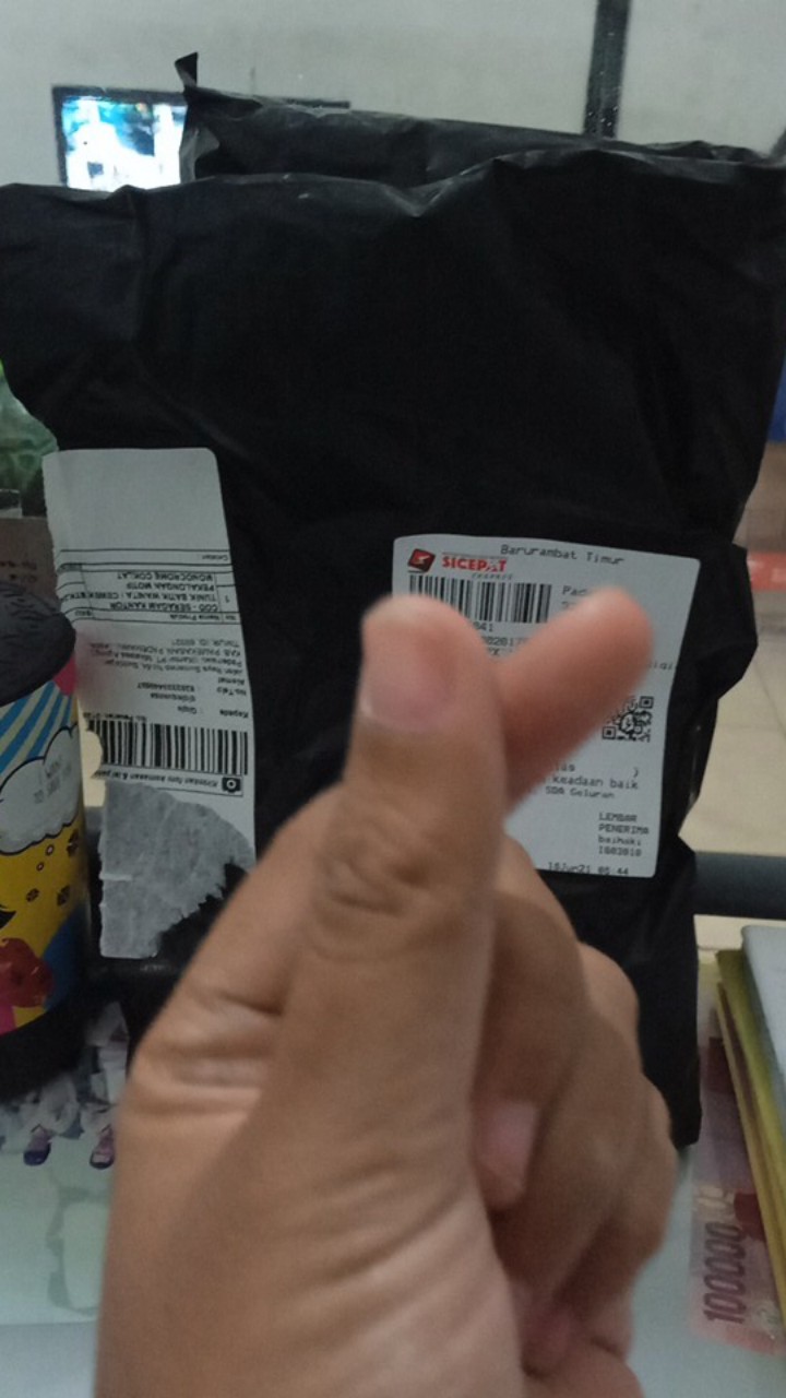 Cod - Seragam Kantor Tunik Batik Wanita / Cewek Pekalongan Motif Monocrome Coklat