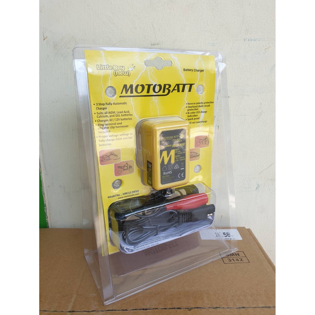 Charger Aki Maintenance Motobatt Little Boy (New)