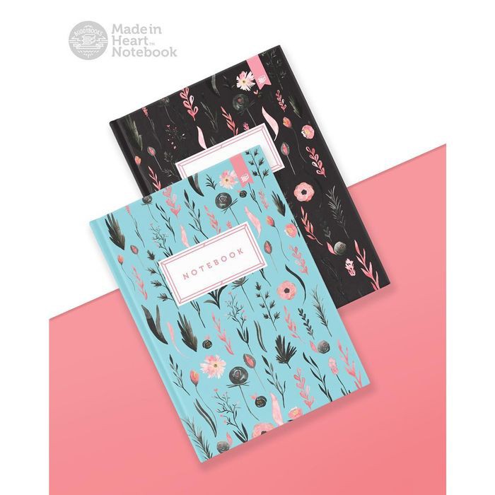 

Notebook Custom Buddybooks Custom Buku Jurnal Planner FLOWERY 15