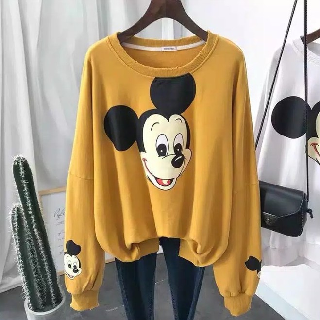 SWEATER MICKY STADIV OVERSIZE LUCU