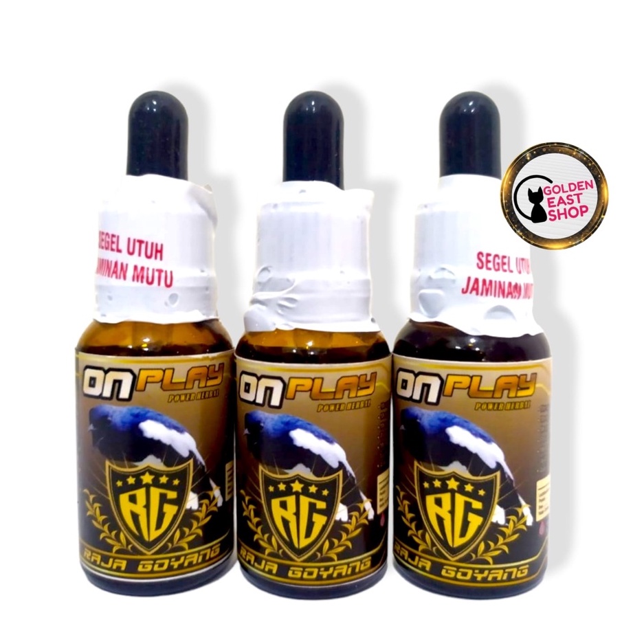 ON PLAY KACER RG VITAMIN PENGGACOR KHUSUS BURUNG KACER LOMBA NGOBRA BONGKAR ISIAN