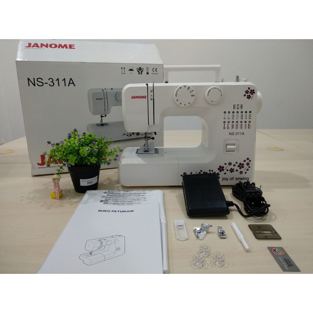 PROMO - Mesin Jahit Portable JANOME NS 311A / NS311A