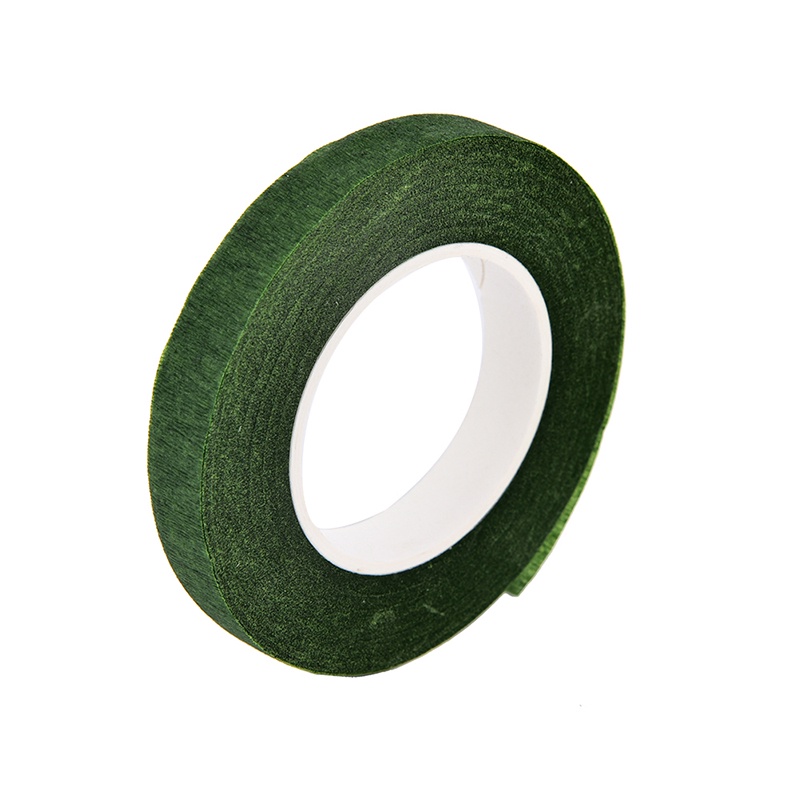 %Home &amp; living%%Durable Rolls Waterproof Green Florist Stem Elastic Tape Floral Flower 12mm Tape