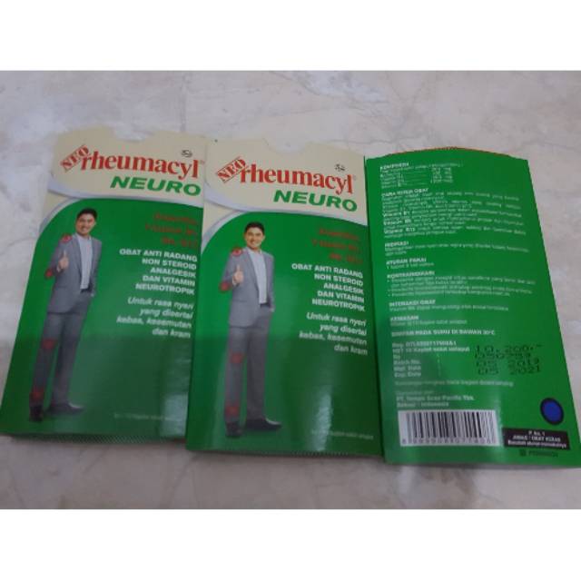

NEO RHEUMACYL NEURO & LAXING (Untuk nyeri & melancarkan buang air besar)
