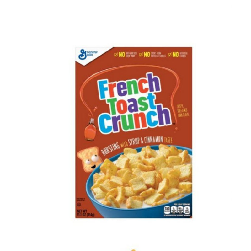 

French Toast Crunch Cereal - sereal sarapan crunchy