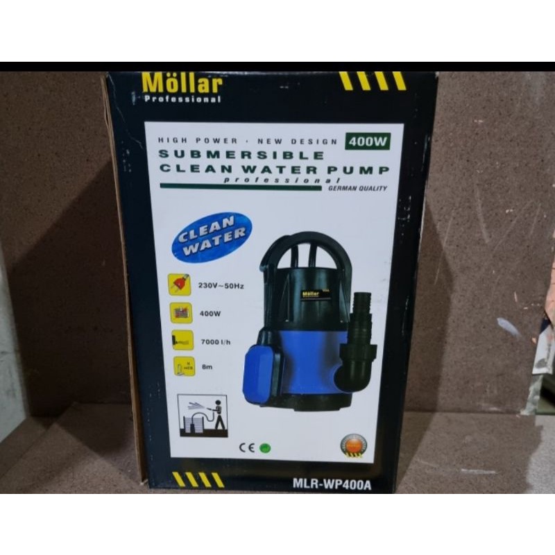 mollar wp400A mesin pompa celup WP400 A clean water wp 400 A