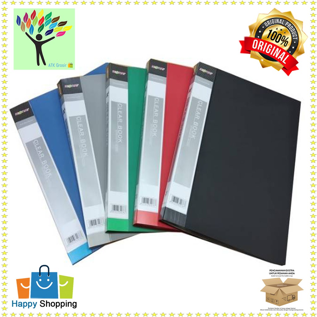 

Clear Book A4 ( 20 Lembar ) - Retype