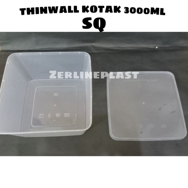 Thinwall DM / Kotak Makan (SQ / SQUARE)