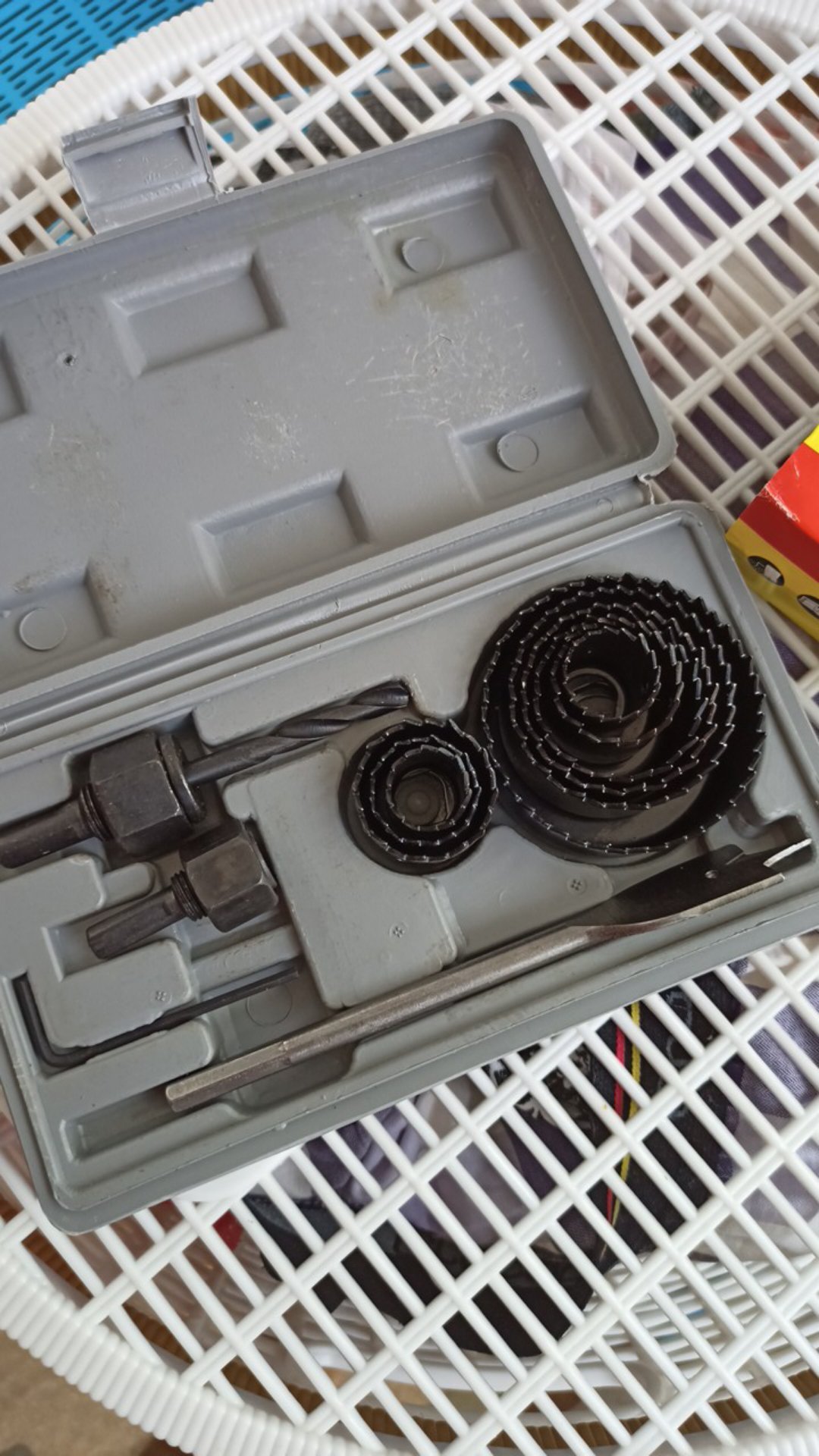 Bison Hole Saw Kit 13 Pcs - Holesaw Set Mata Bor Pelubang Kayu