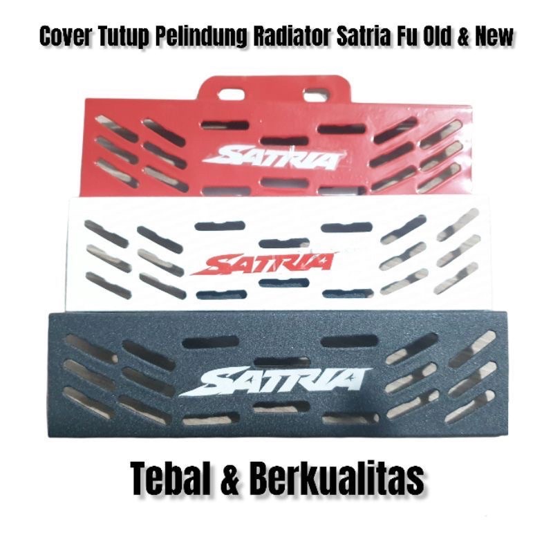 Cover Radiator Satria FU Pelindung Radiator Satria FU Tutup Radiator Satria 150 Besi Tebal