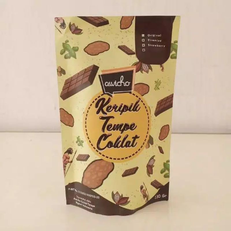 

Keripik tempe coklat,coklat tempe awicho,oleh oleh khas ngawi