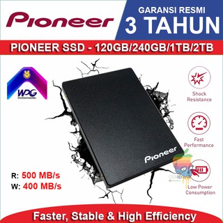 SSD Internal Pioneer 120GB / 240GB / 480GB / 1TB / 2TB - SATA3 - 2.5” - Garansi Resmi 3 Tahun