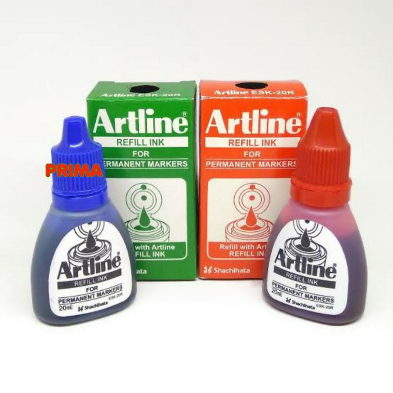 

REFILL SPIDOL / ISI TINTA PERMANEN ARTLINE (TERSEDIA SEMUA WARNA)