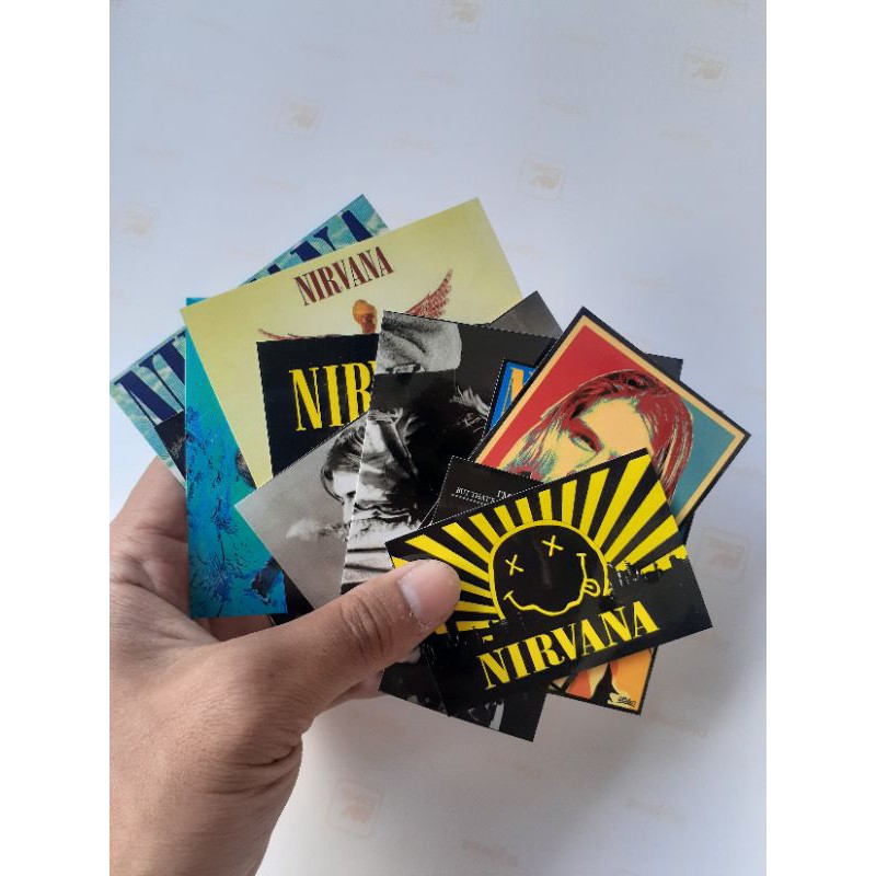 STICKER PACK NIRVANA SRICKER KURT COBAIN STIKER TUMBLR STIKER NIRVANA STIKER PACK