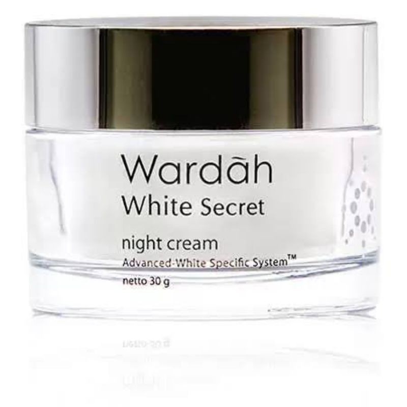 Krim Wardah White Secret Malam Pot