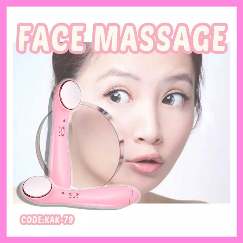 FACE MASSAGE / ALAT KECANTIKAN WAJAH / ION FACE MASSAGE /PEMIJAT WAJAH/ SETRIKA WAJAH