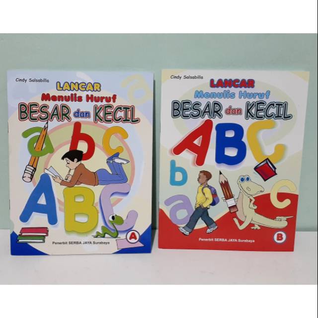 Mulai  Mengenal Huruf Besar dan Kecil Untuk TK dan SD Kelas 1