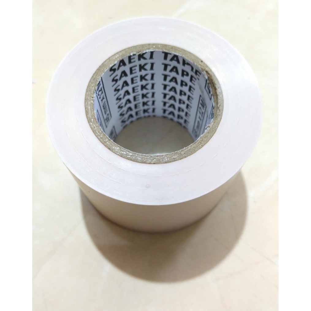 Jual Duct Tape Pipa AC merk Saeki Ivory Selang Pembalut Lakban Lem