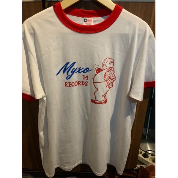 Kaos Ringer Western Myxo Records Merchandise New States Apparel PMP